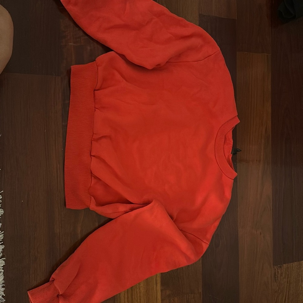 wild fable red crew neck